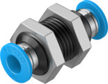 QSS-6 Festo Pneumatic Safety Valve, Quick Exhaust Valve with Flow Control for Automation