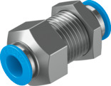 QSS-8-F (FESTO) Compact High Flow Solenoid Valve, Quick Connect Pneumatic System