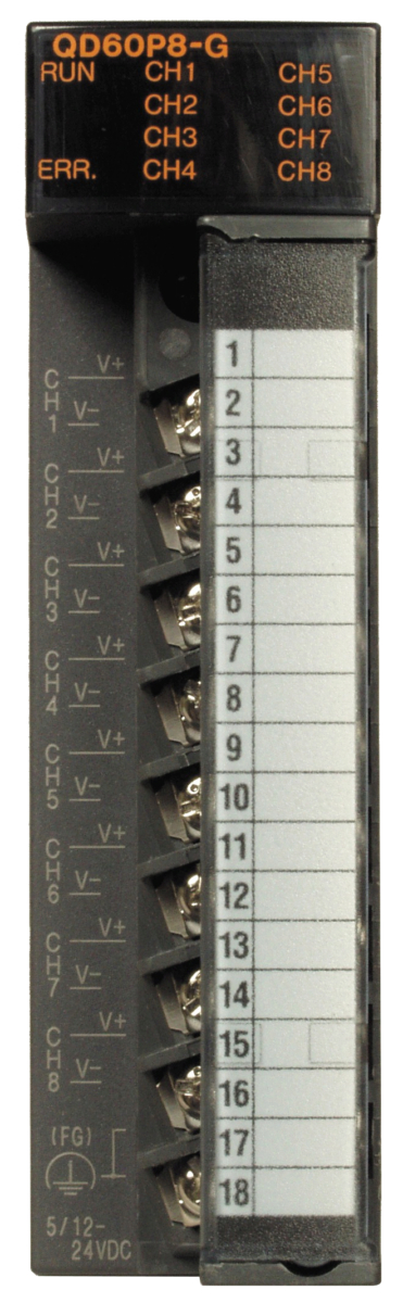 QD60P8-G High-Speed PLC Module, Digital I/O Motor Control CNC Machine Drive