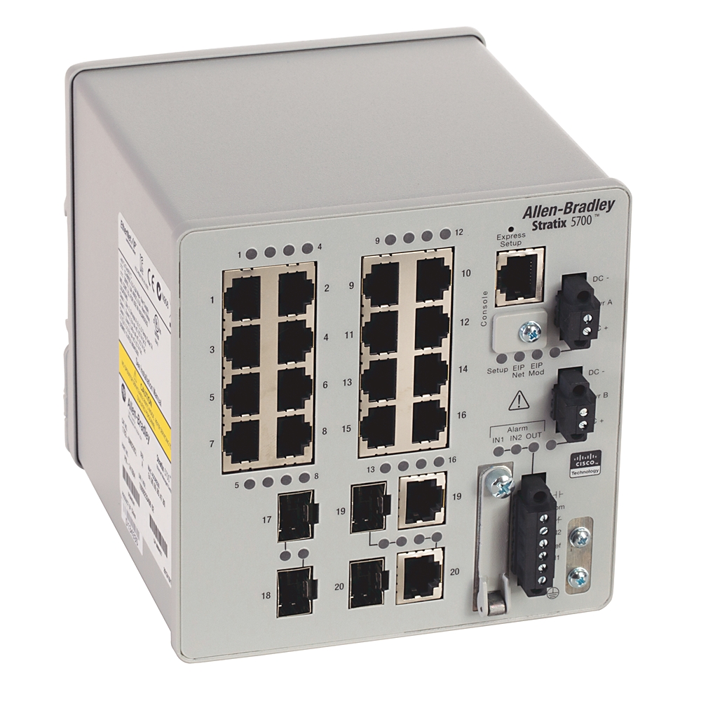 1783-BMS20CL CIP Motion 20-Port Managed Switch Module for Kinetix Machine Automation Networks