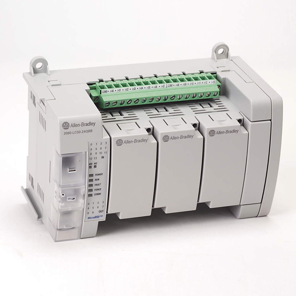2080-LC50-24QBB Micro800 PLC Allen-Bradley Compact 24V DC I/O Controller