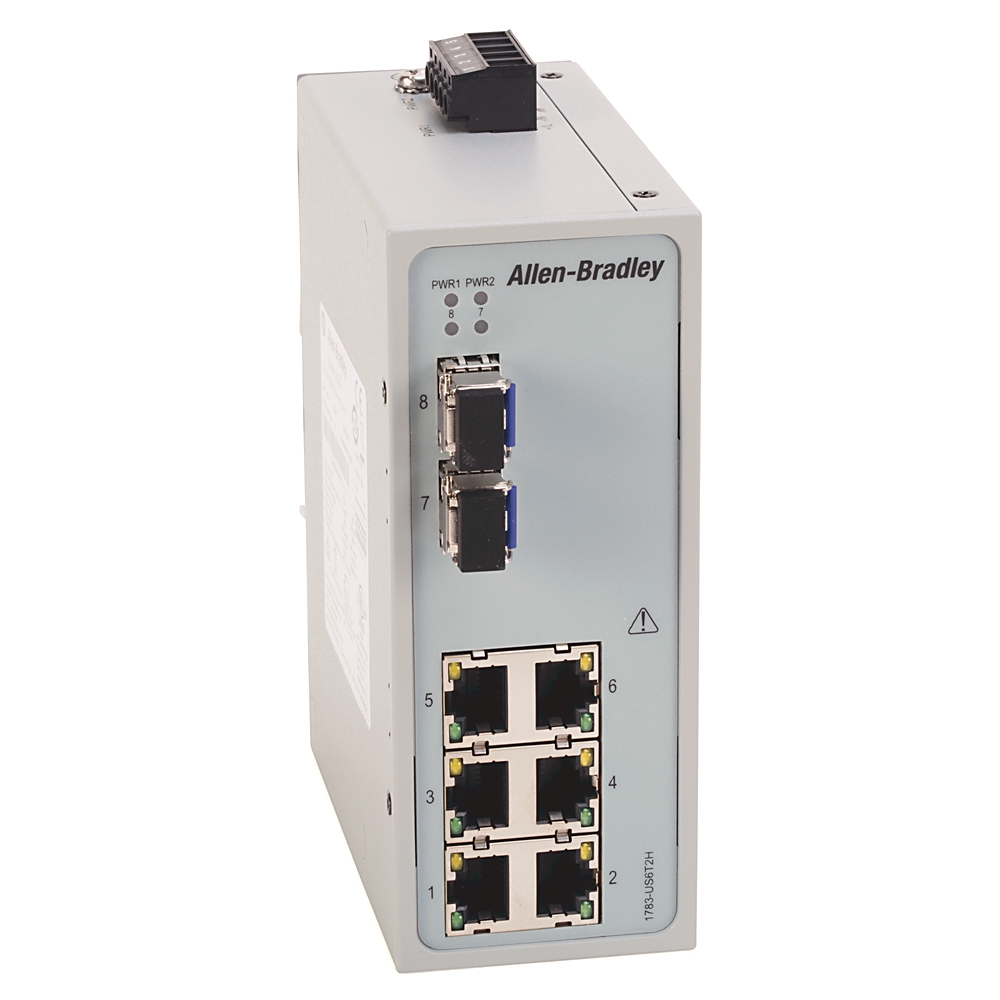 1783-US6T2H ControlNet Fiber Media Module | Allen-Bradley Stratix 5800 Managed Switch