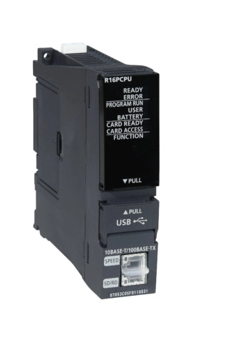 R16PCPU Mitsubishi MELSEC PLC CPU Module, High-Speed Processor for Machinery Control