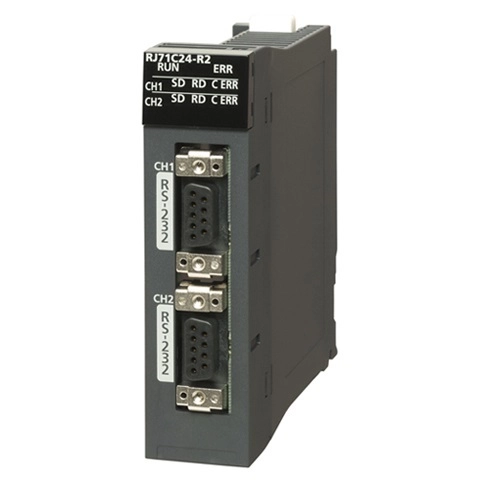 RJ71C24-R2 MELSEC iQ-R CC-Link IE Field Network Module | High-Speed PLC Communication for Factory Automation