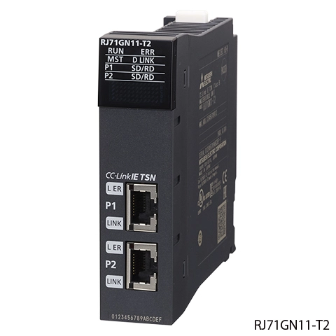 RJ71GN11-T2 MELSEC iQ-R Redundant Ethernet Module, High-Speed PLC Network, Industrial Automation