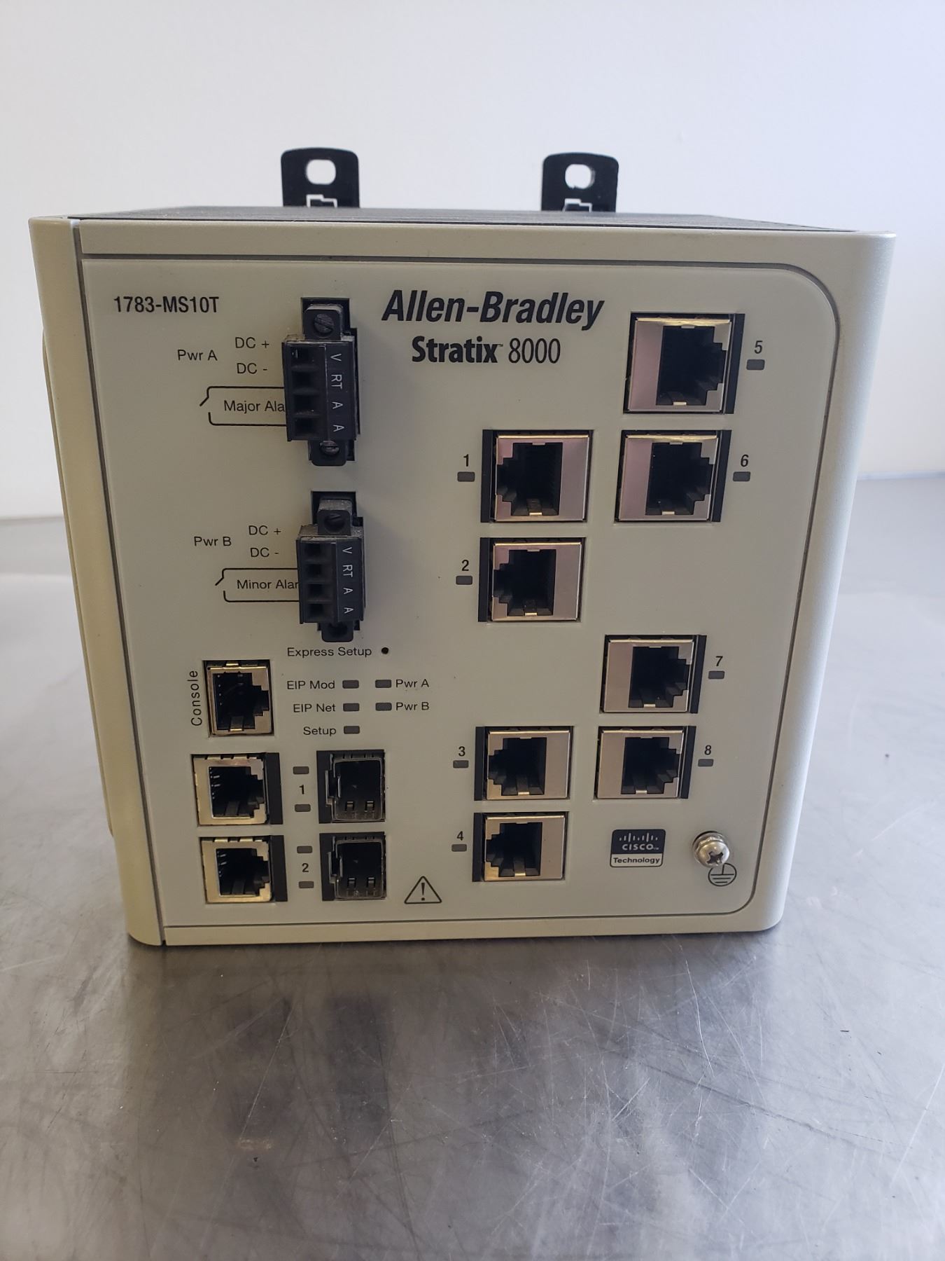 1783-MS10T Rockwell Stratix Managed 10-Port Gigabit Ethernet Switch