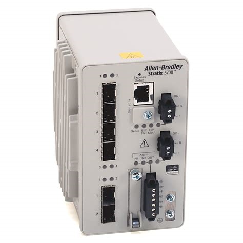 1783-BMS06TA Allen-Bradley Stratix 5800 6-Port Gigabit Managed Industrial Ethernet Switch