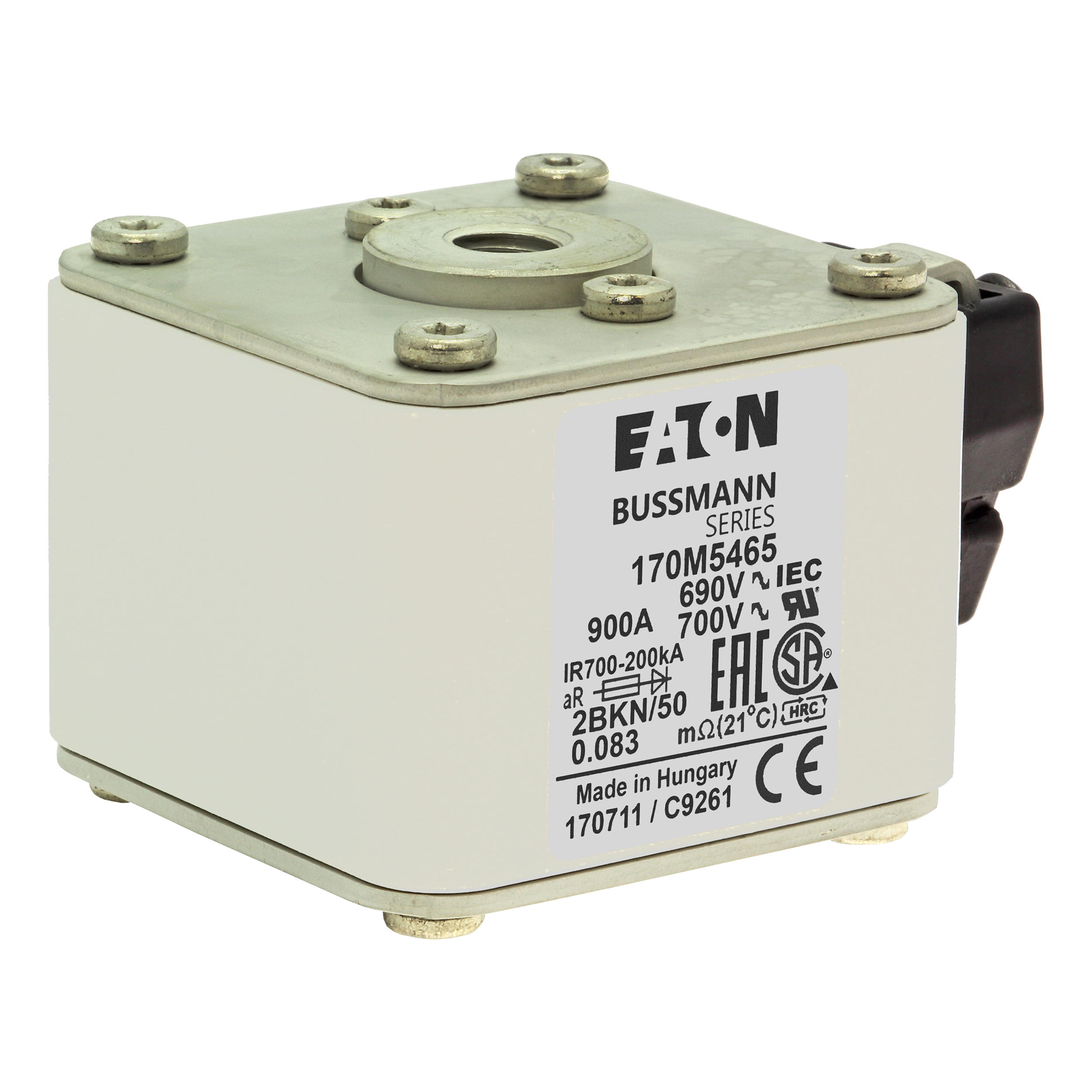 Eaton 170M5465 MagnaPlus 400A 600VAC 20KA Molded Case Circuit Breaker
