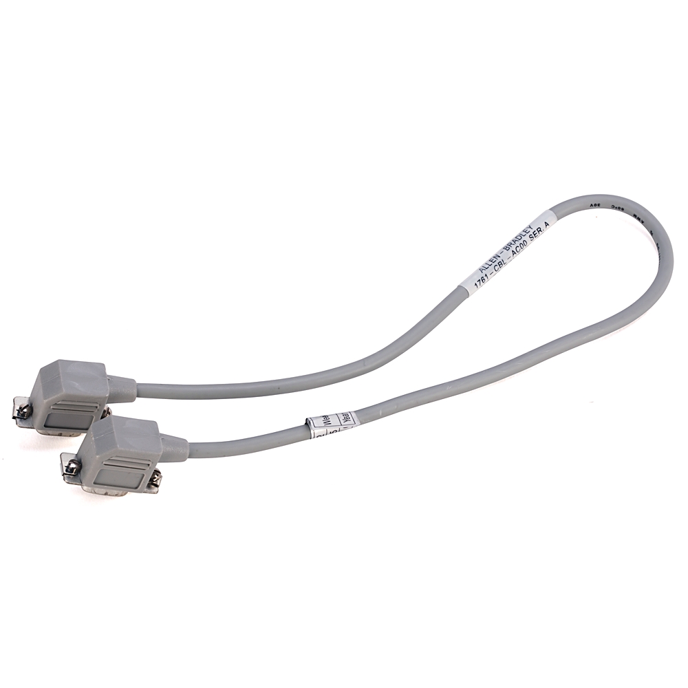1761-CBL-AC00 Allen-Bradley MicroLogix RS-232 Serial PLC to HMI Programming Communication Cable