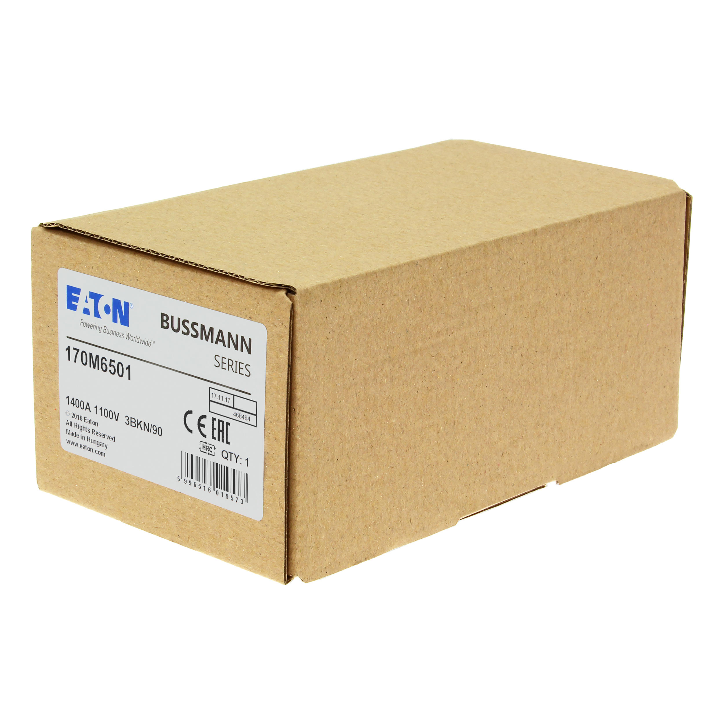 Eaton 170M6501 35A 600VAC MCCB | 170M Series Motor Protection Circuit Breaker