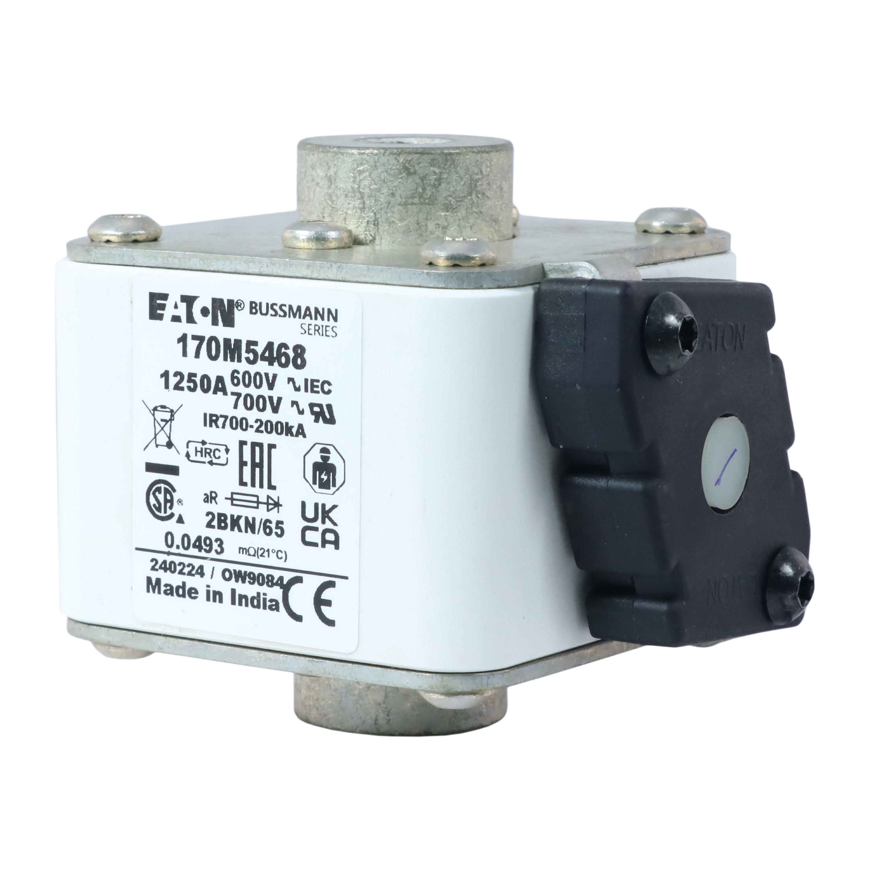 Eaton 170M5468 600A 600VAC 20KA Molded Case Circuit Breaker