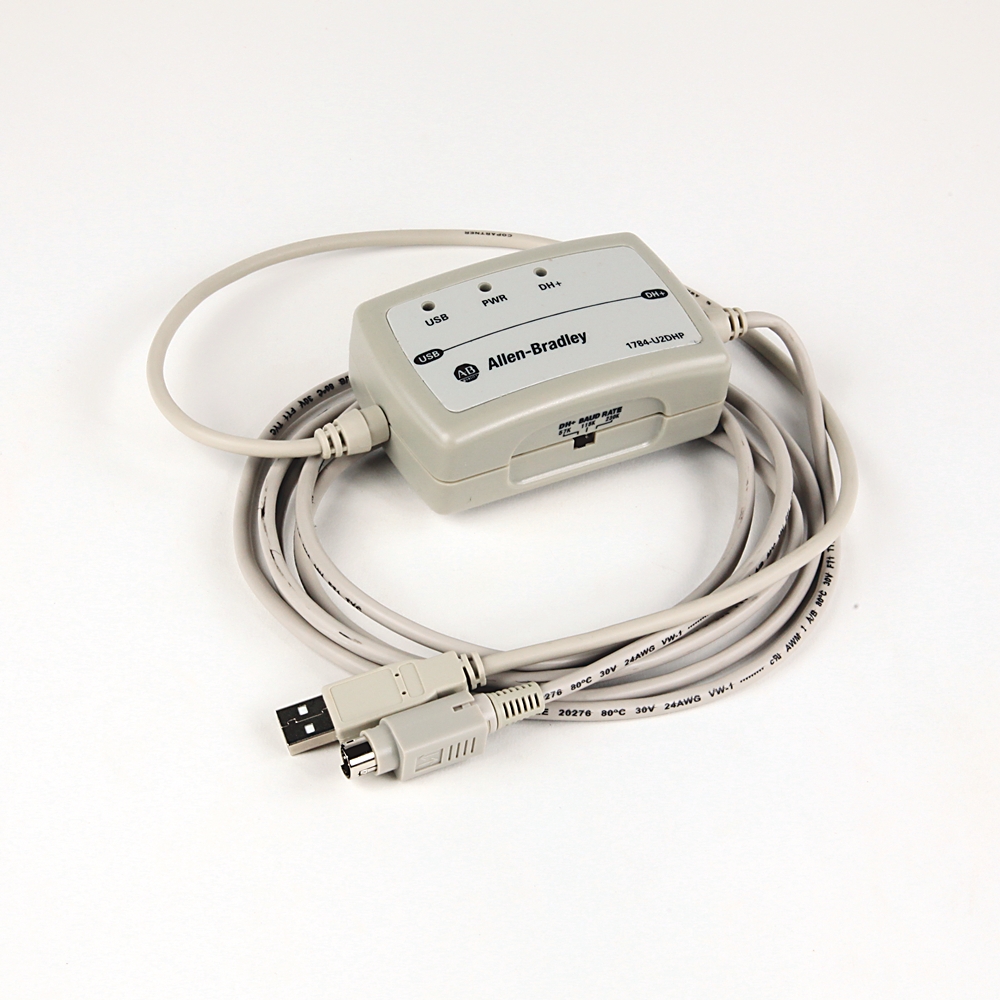 1784-U2DHP Allen-Bradley USB-to-DH+ Adapter, PLC Communication & Device Connectivity