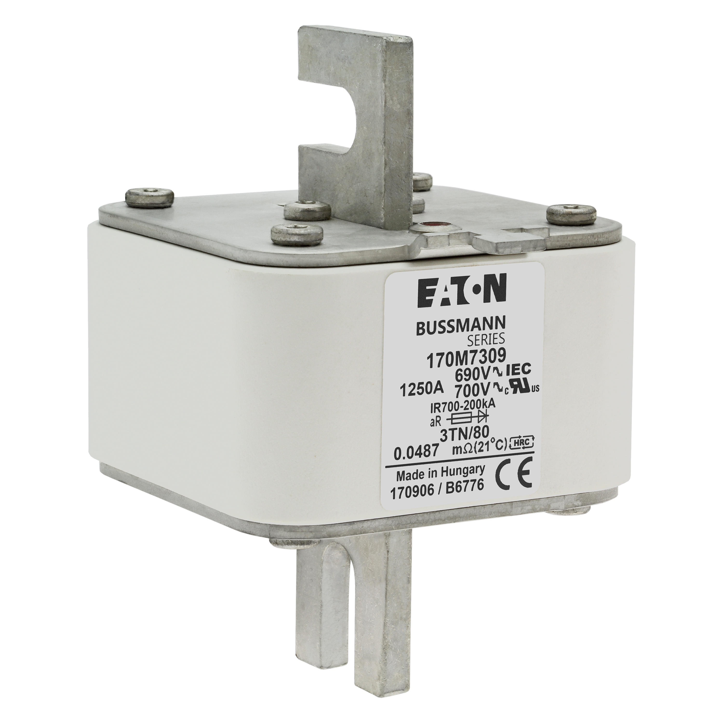 Eaton 170M7309 Thermal Overload Relay 60A 600VAC Motor Circuit Protector Eaton MCS Series 60 Amp