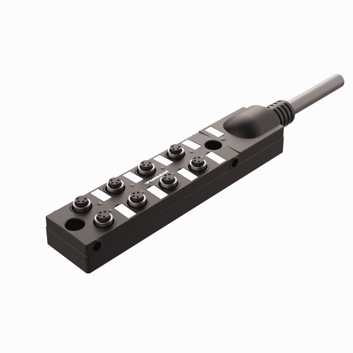 TB-8M8Z-4-x Terminal Block 8-Position 4mm Pitch Z-Type Connector for DIN Rail Panels