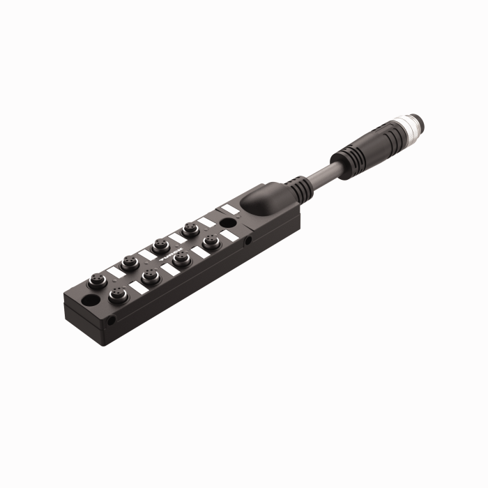 TB-8M8Z-4-x-BSM19 M8 8-Pin IP67 Sensor Connector for Robotic Systems BSM19 Series
