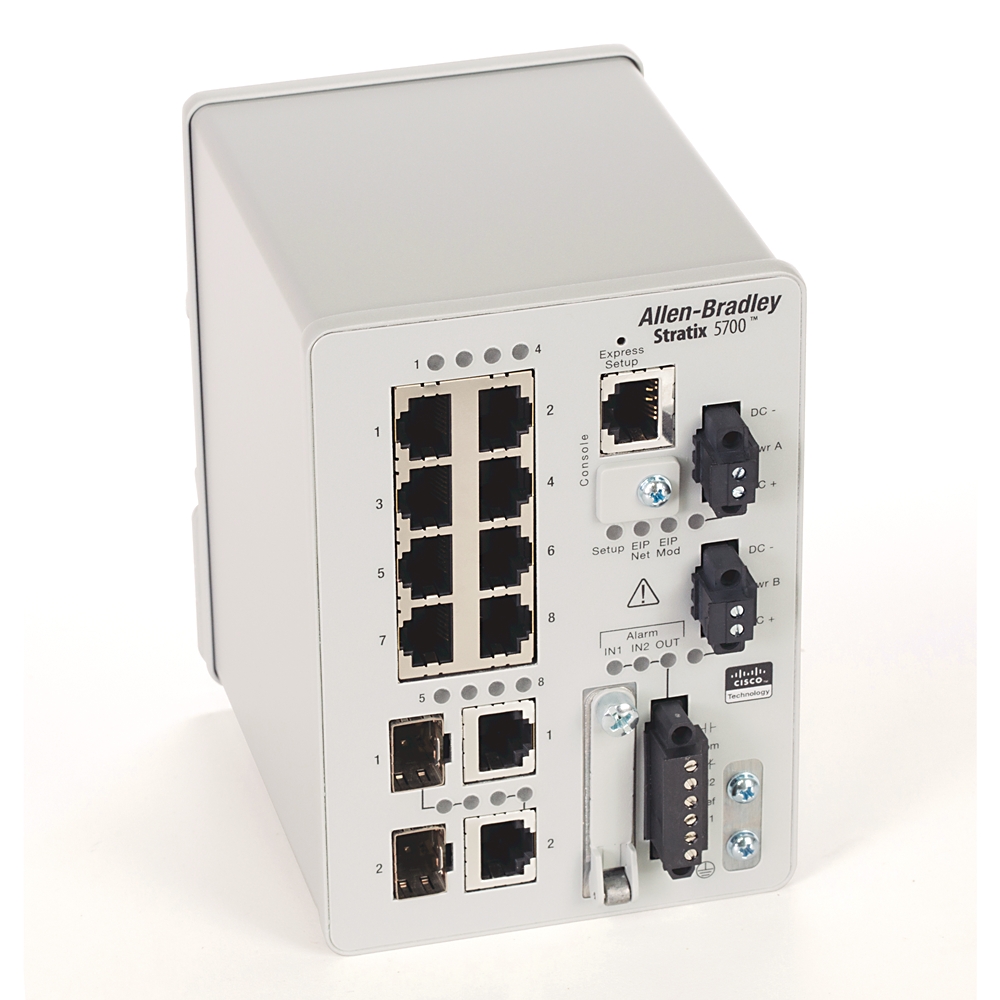 1783-BMS10CGA Stratix 5400 10G Ethernet/IP Managed Switch Module by Allen-Bradley