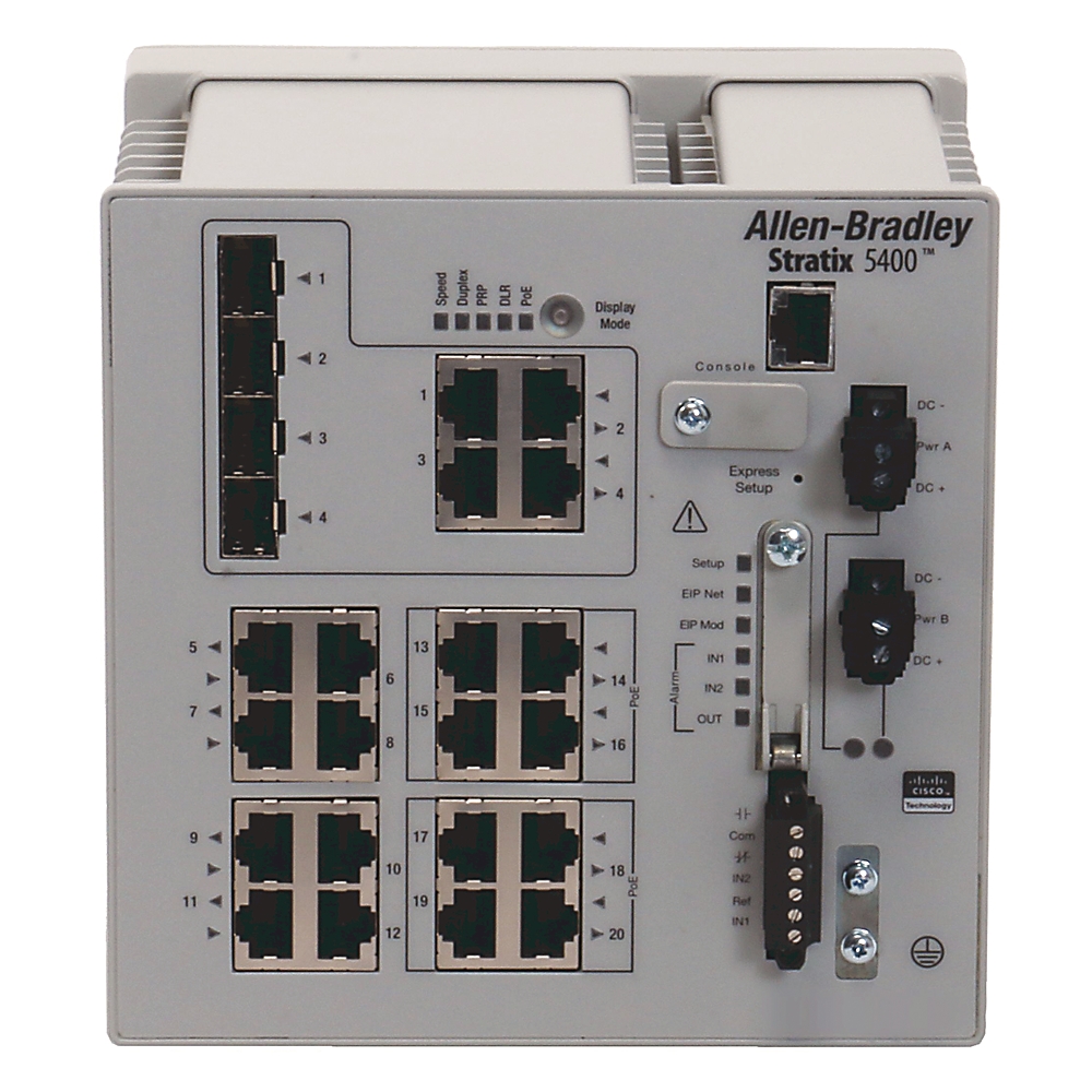 1783-HMS16TG4CGR Rockwell Allen-Bradley GuardLogix 5570 Safety Controller Module with 16-Channel Temp Monitoring