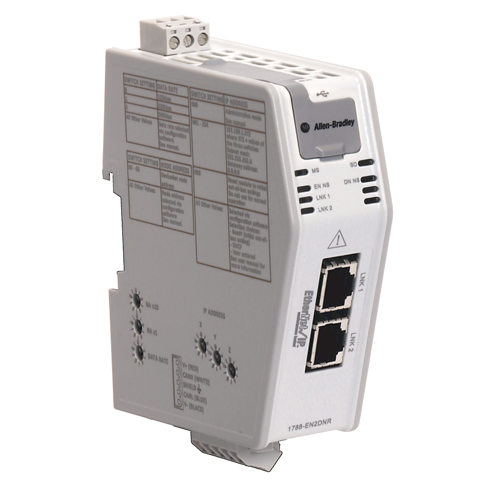 1788-EN2DNR EtherNet/IP Redundant Module | Allen-Bradley ControlLogix Dual Port Network Interface
