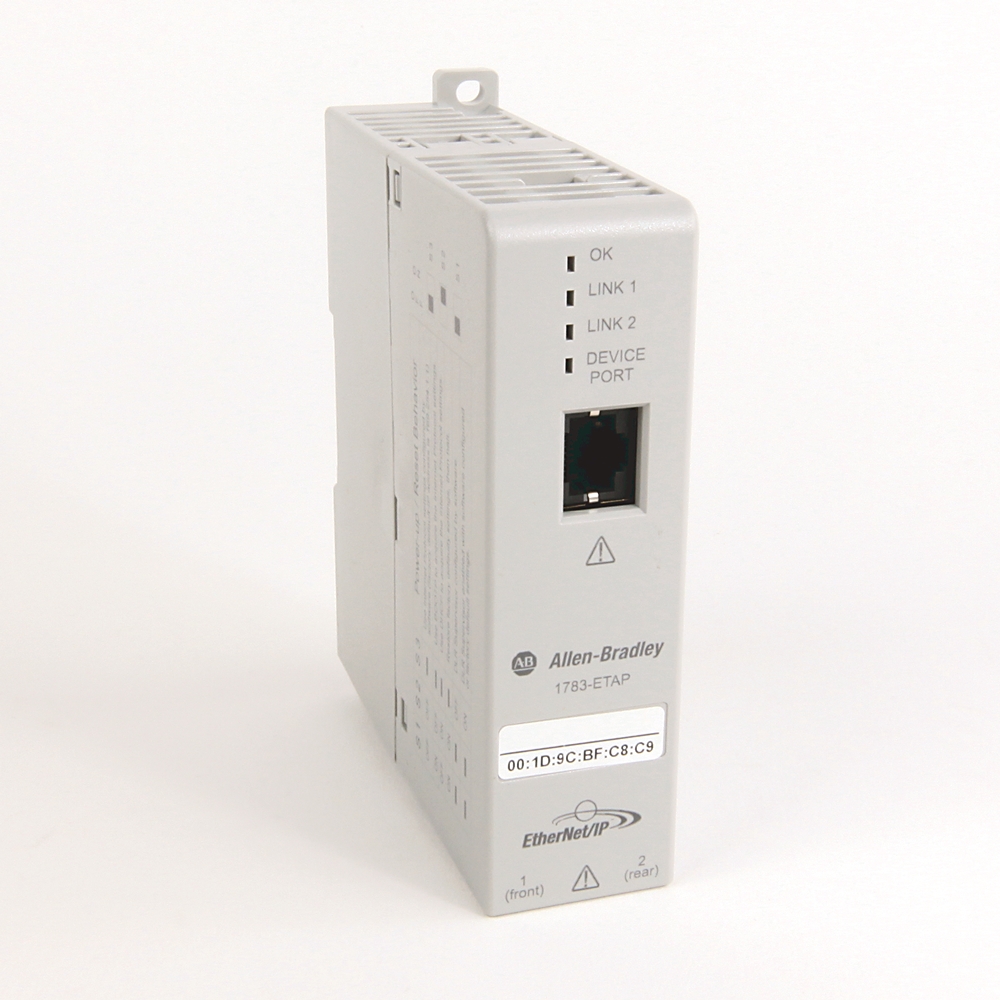 1783-ETAP Allen-Bradley EtherNet/IP Tap Module Redundant Adapter for Distributed I/O Networks
