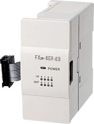 FX2N-8ER-ES/UL Mitsubishi FX Series PLC 8-Point Relay/Transistor I/O Expansion Module